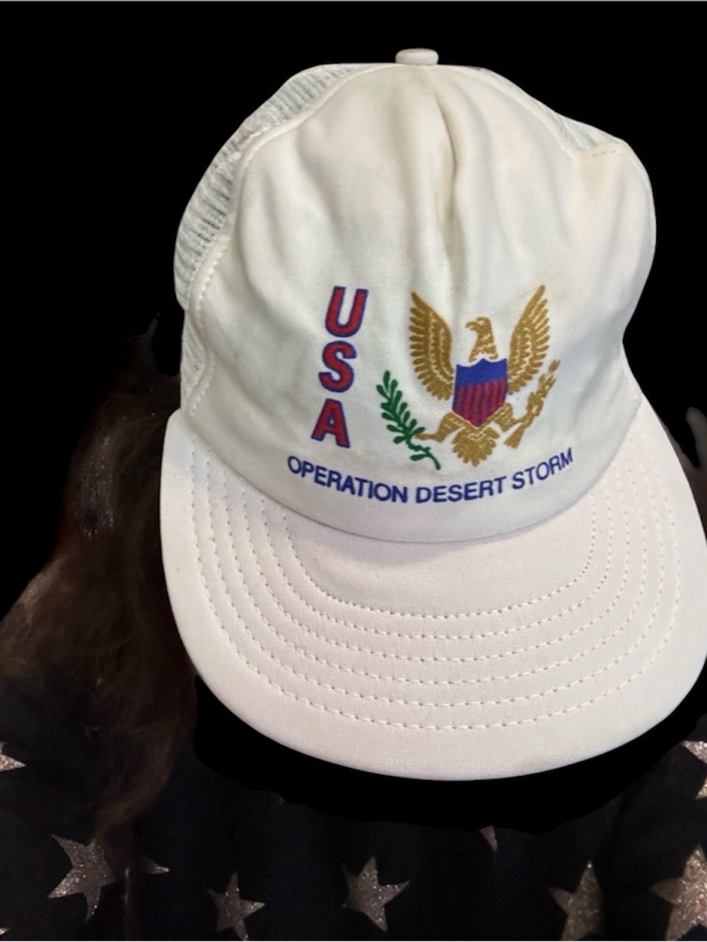 Vintage Desert Storm Trucker hat